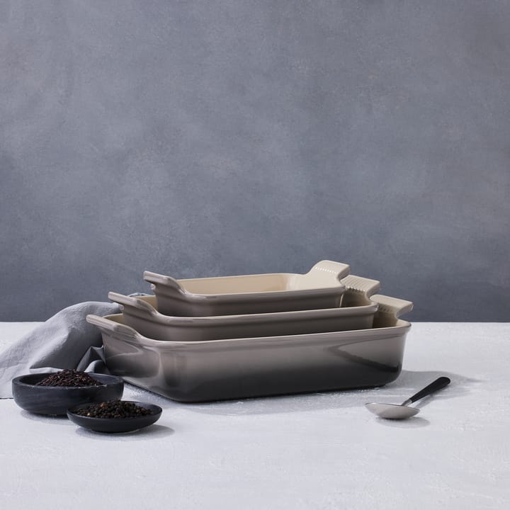Le Creuset Heritage Auflaufform 26cm, Flint Le Creuset