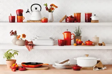 Le Creuset Heritage Auflaufform 32cm - Weiß - Le Creuset