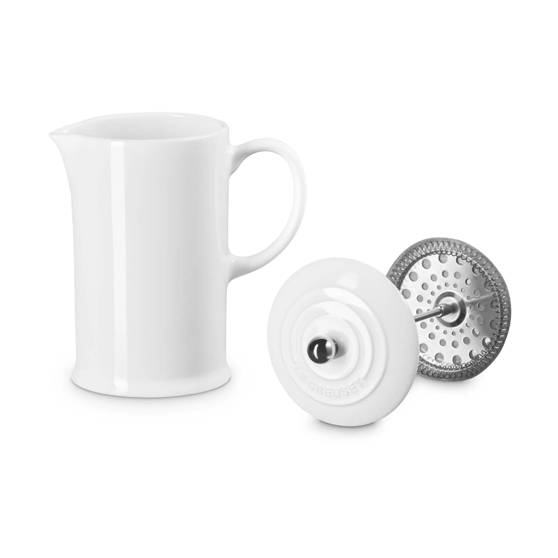 Le Creuset Kaffeebereiter, Weiß, 1 l Le Creuset