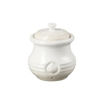 Le Creuset Knoblauchtopf 10cm - Meringue - Le Creuset