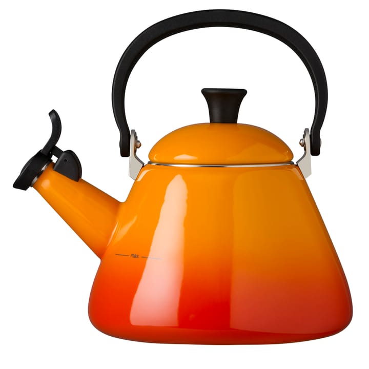 Le Creuset Kone Wasserkessel mit Pfeife - Ofenrot - Le Creuset