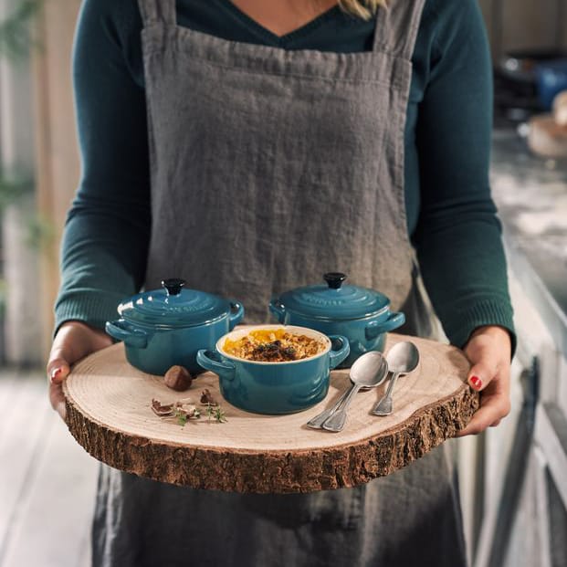 Le Creuset Mini-Cocotte 10cm, Deep Teal Le Creuset