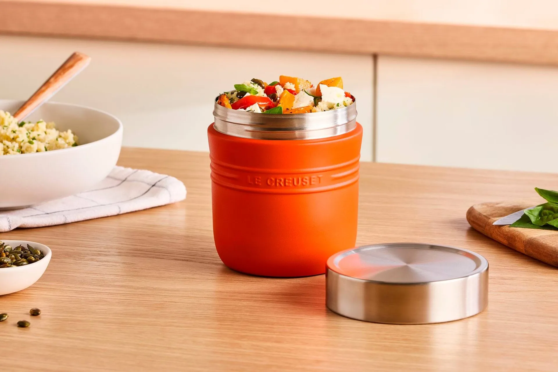 Le Creuset On The Go Thermobehälter 0,5 L, Vulkanisch Le Creuset