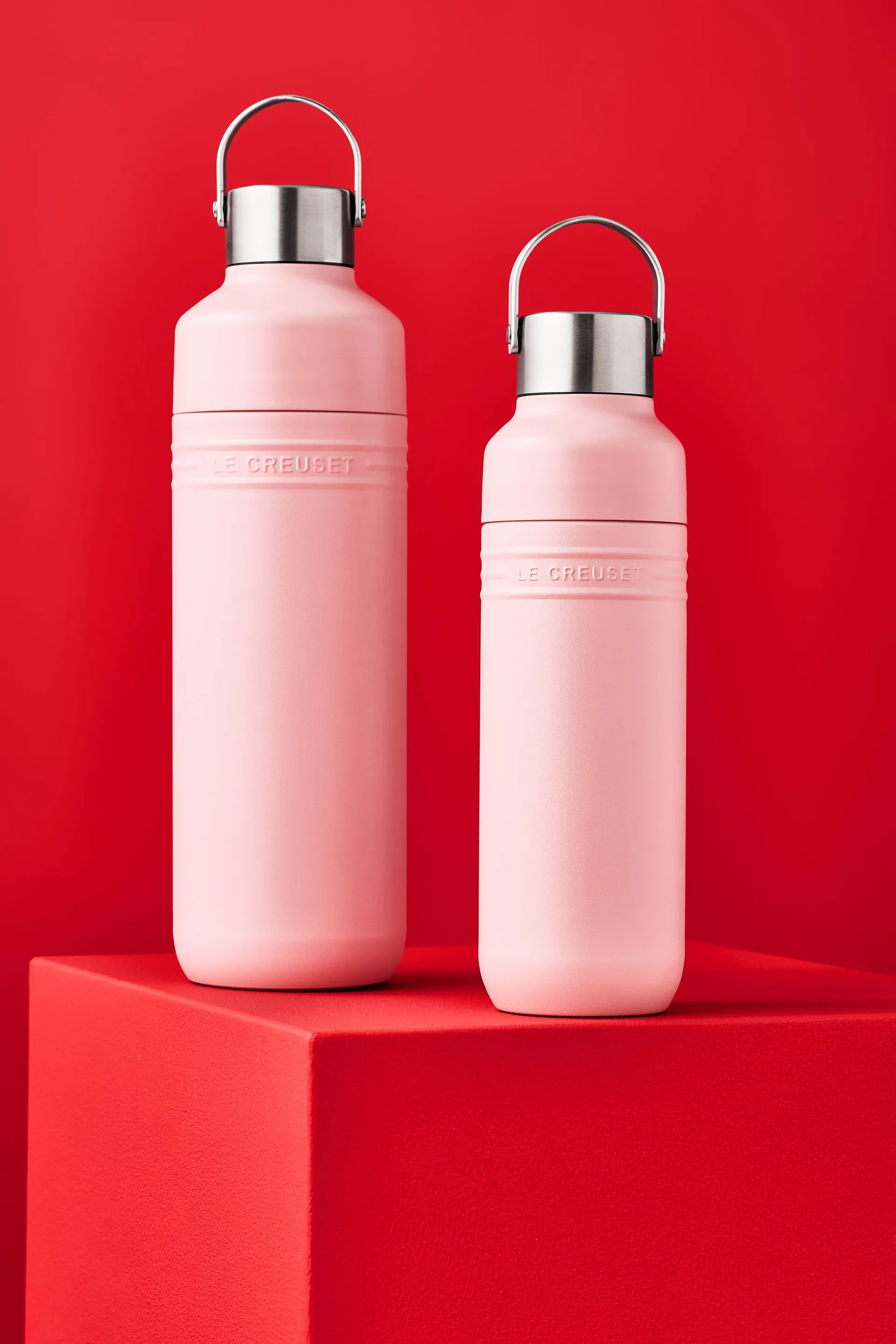 Le Creuset On The Go Thermosflasche 0,5 L, Shell Pink Le Creuset