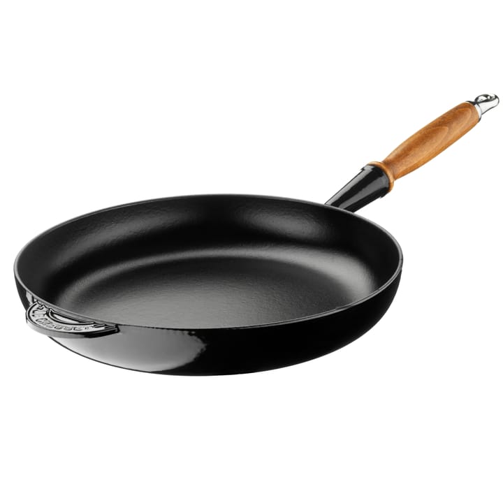 Le Creuset Pfanne mit Holz-Griff 28cm, Schwarz Le Creuset