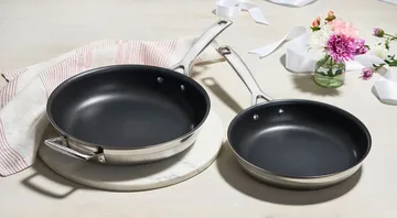 Le Creuset Pfannenset antihaft - Edelstahl, 2-teilig - Le Creuset