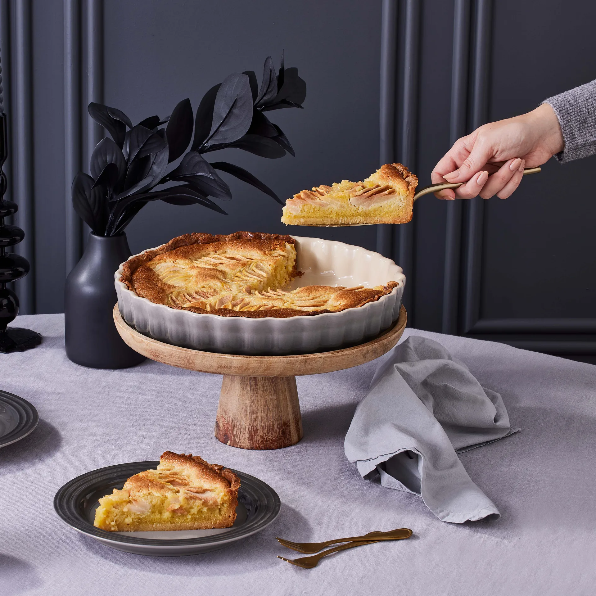 Le Creuset Quiche-Form 28cm, Flint Le Creuset
