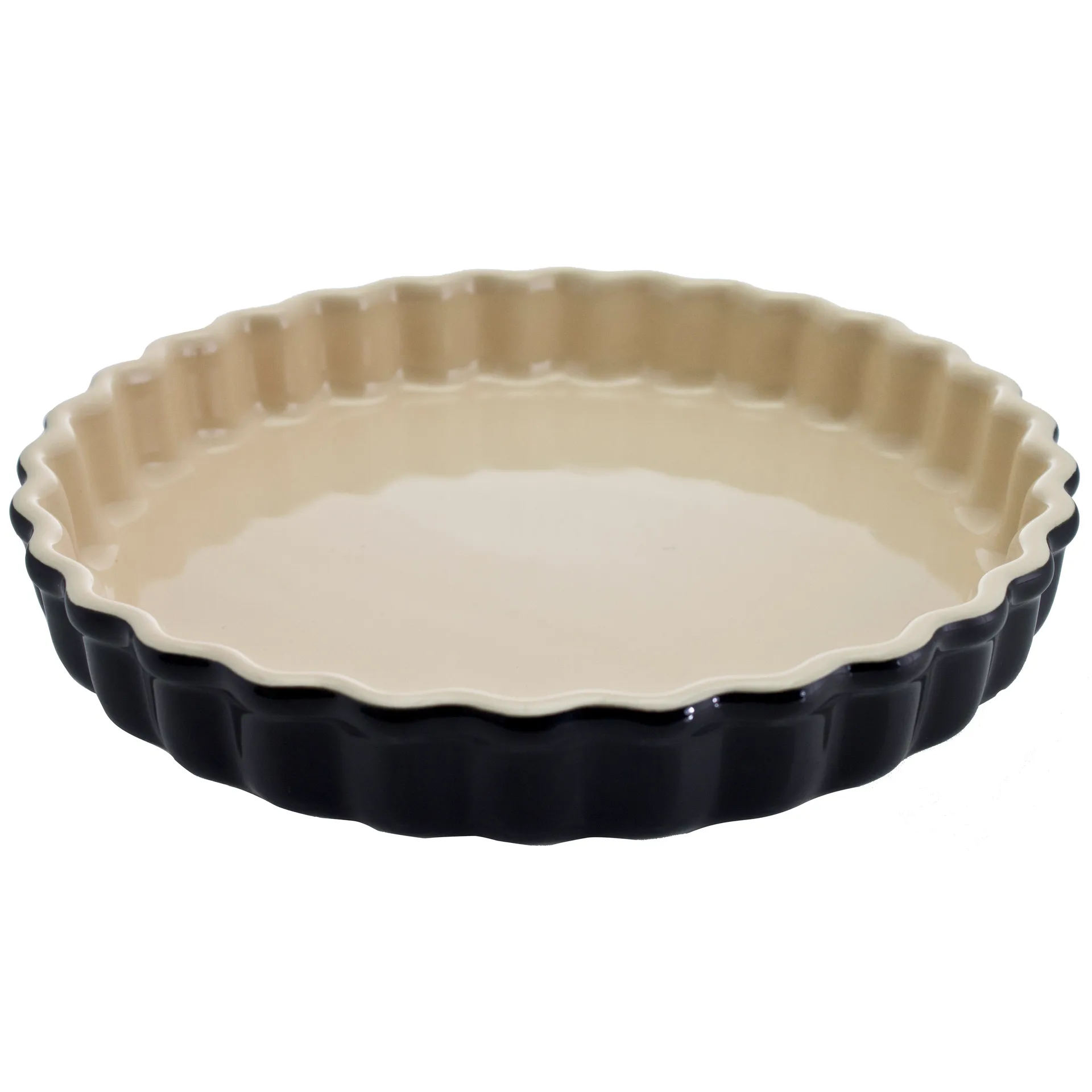 Le Creuset Quiche-Form 28cm, Schwarz Le Creuset