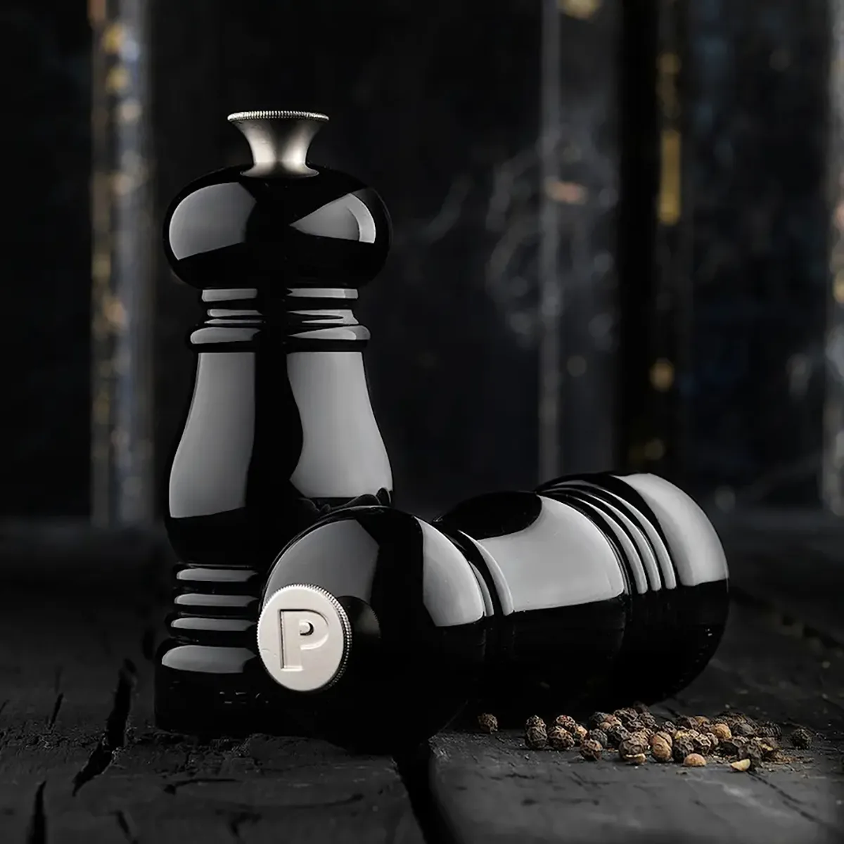 Le Creuset Salz- und Pfeffermühlenset 11cm, Black Le Creuset