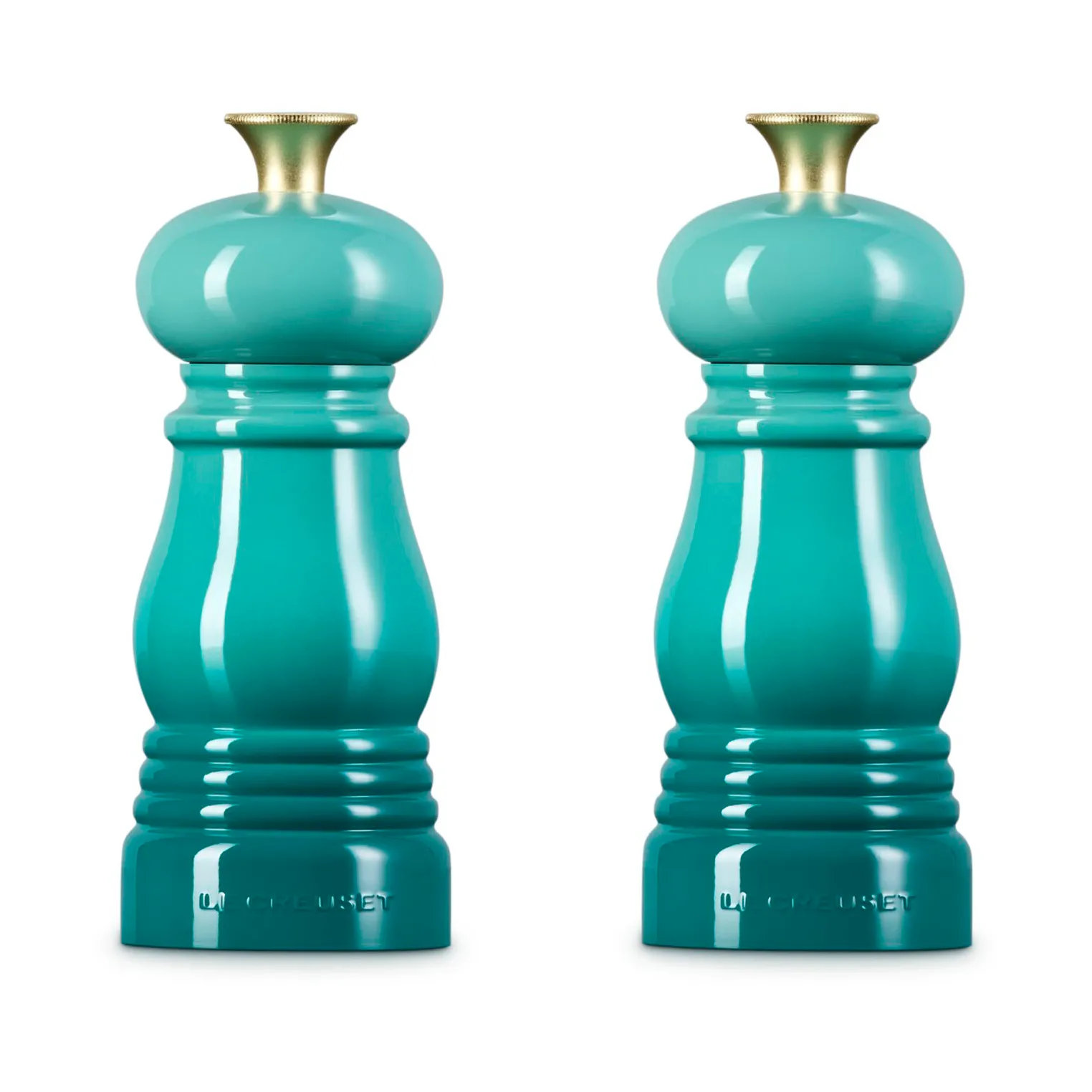 Le Creuset Salz- und Pfeffermühlenset 11cm, Bleu Riviera Le Creuset