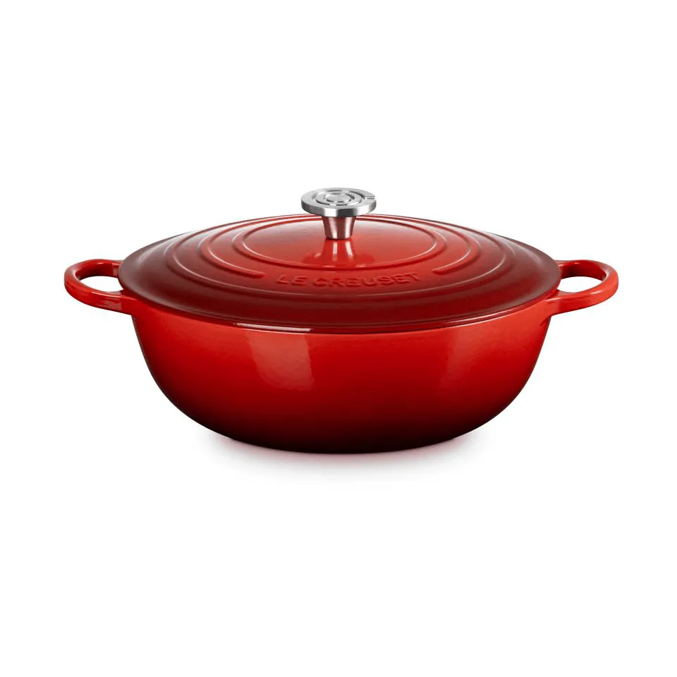 Le Creuset Signature Gusseisen-Bräter, Cerise, 7 l Le Creuset