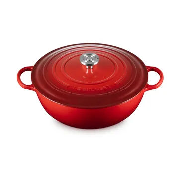 Le Creuset Signature Gusseisen-Bräter - Cerise, 7 l - Le Creuset