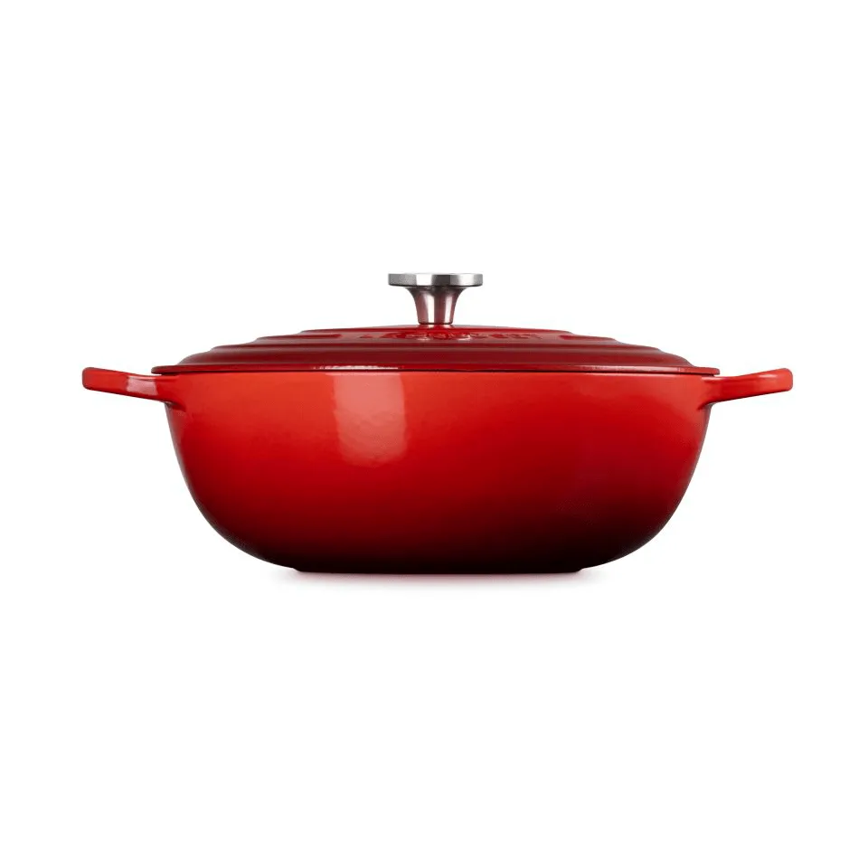 Le Creuset Signature Gusseisen-Bräter, Cerise, 7 l Le Creuset