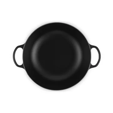 Le Creuset Signature Gusseisen-Bräter - Matt Schwarz, 7 l - Le Creuset