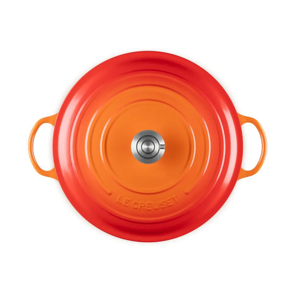 Le Creuset Signature Gusseisen-Bräter, Vulkanisch, 7 l Le Creuset