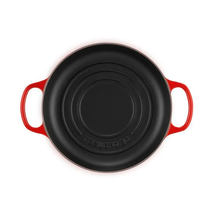 Le Creuset Signature Gusseisen-Brotform, Cerise, 1,6 l, 24 cm Le Creuset