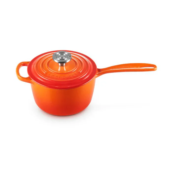 Le Creuset Signature Gusseisen-Kasserolle, Vulkanisch, 1,5 l Le Creuset