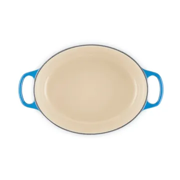 Le Creuset Signature Gusseisen ovale Kasserolle - Azure, 4,1 l - Le Creuset