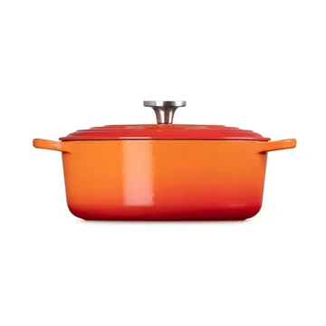Le Creuset Signature Gusseisen ovale Kasserolle - Volcanic, 4,1 l - Le Creuset