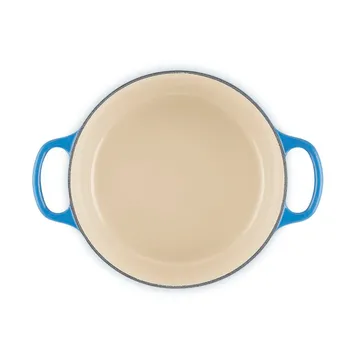 Le Creuset Signature Gusseisen runder Bräter - Azure, 3,3 l - Le Creuset