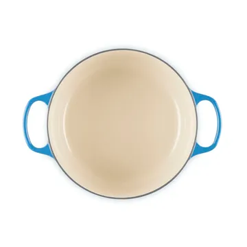 Le Creuset Signature Gusseisen runder Bräter - Azure, 5,3 l - Le Creuset