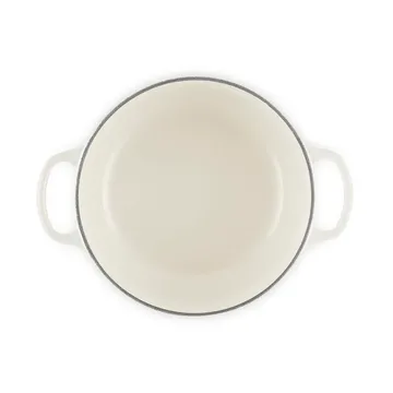 Le Creuset Signature Gusseisen runder Bräter - Baiser, 3,3 l - Le Creuset