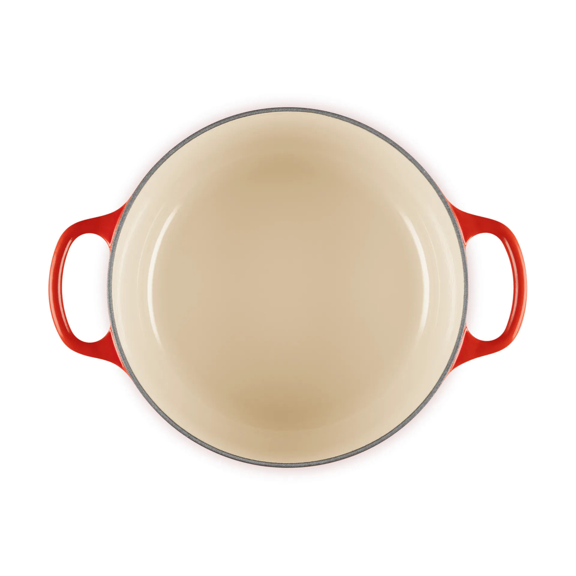 Le Creuset Signature Gusseisen runder Bräter, Cerise, 3,3 l Le Creuset