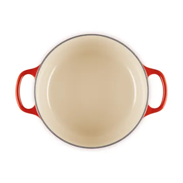 Le Creuset Signature Gusseisen runder Bräter - Cerise, 3,3 l - Le Creuset