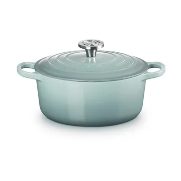 Le Creuset Signature Gusseisen runder Bräter - Meersalz, 4,2 l - Le Creuset
