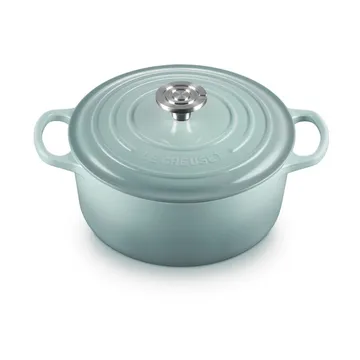 Le Creuset Signature Gusseisen runder Bräter - Meersalz, 4,2 l - Le Creuset