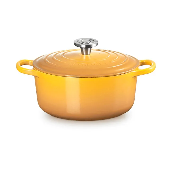 Le Creuset Signature Gusseisen runder Bräter - Nectar, 4,2 l - Le Creuset