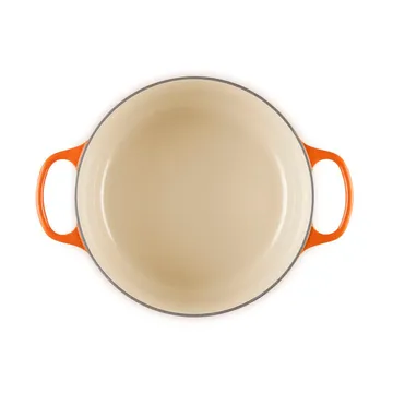 Le Creuset Signature Gusseisen runder Bräter - Volcanic, 5,3 l - Le Creuset