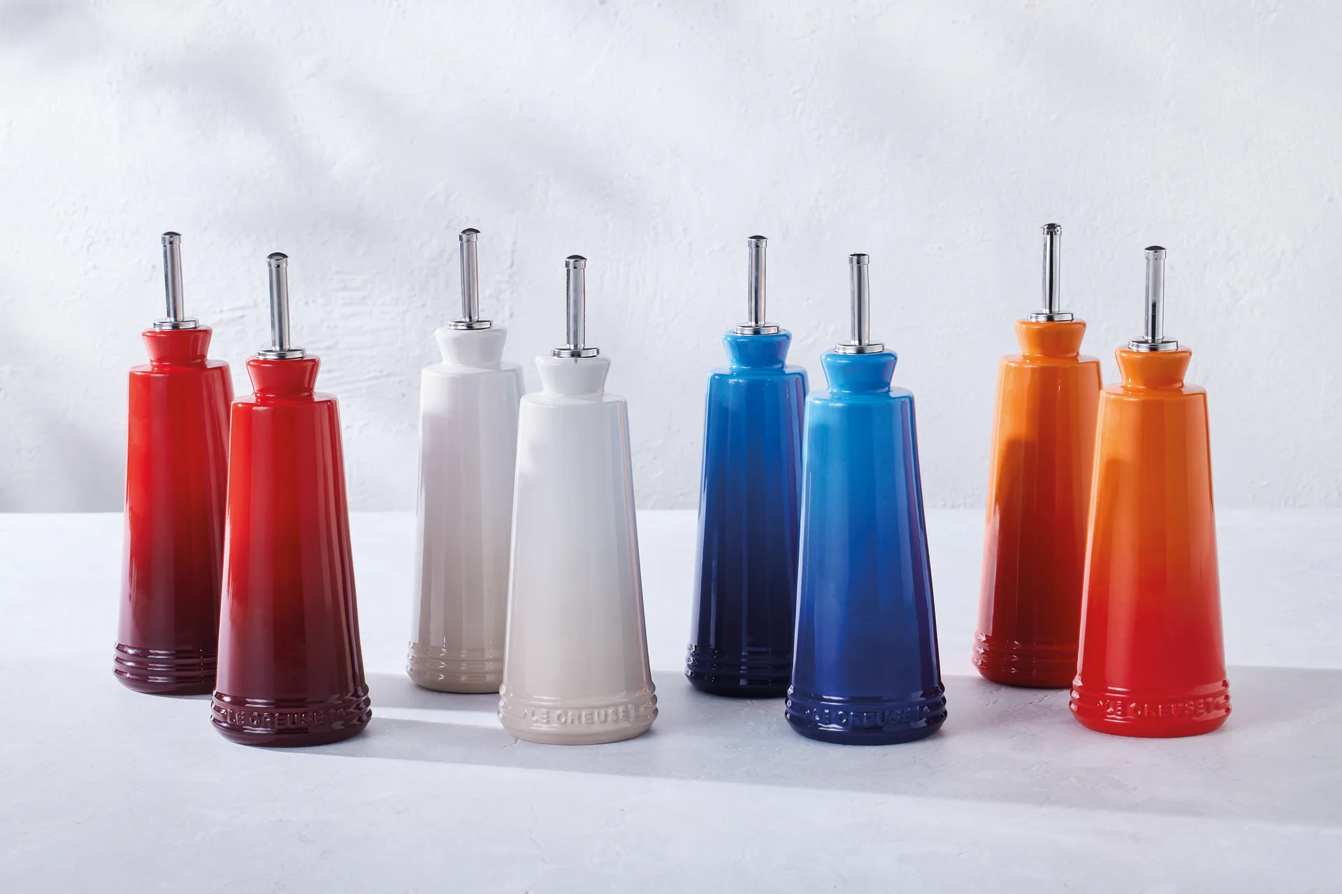 Le Creuset Signature Öl-& Essigset, Cerise Le Creuset