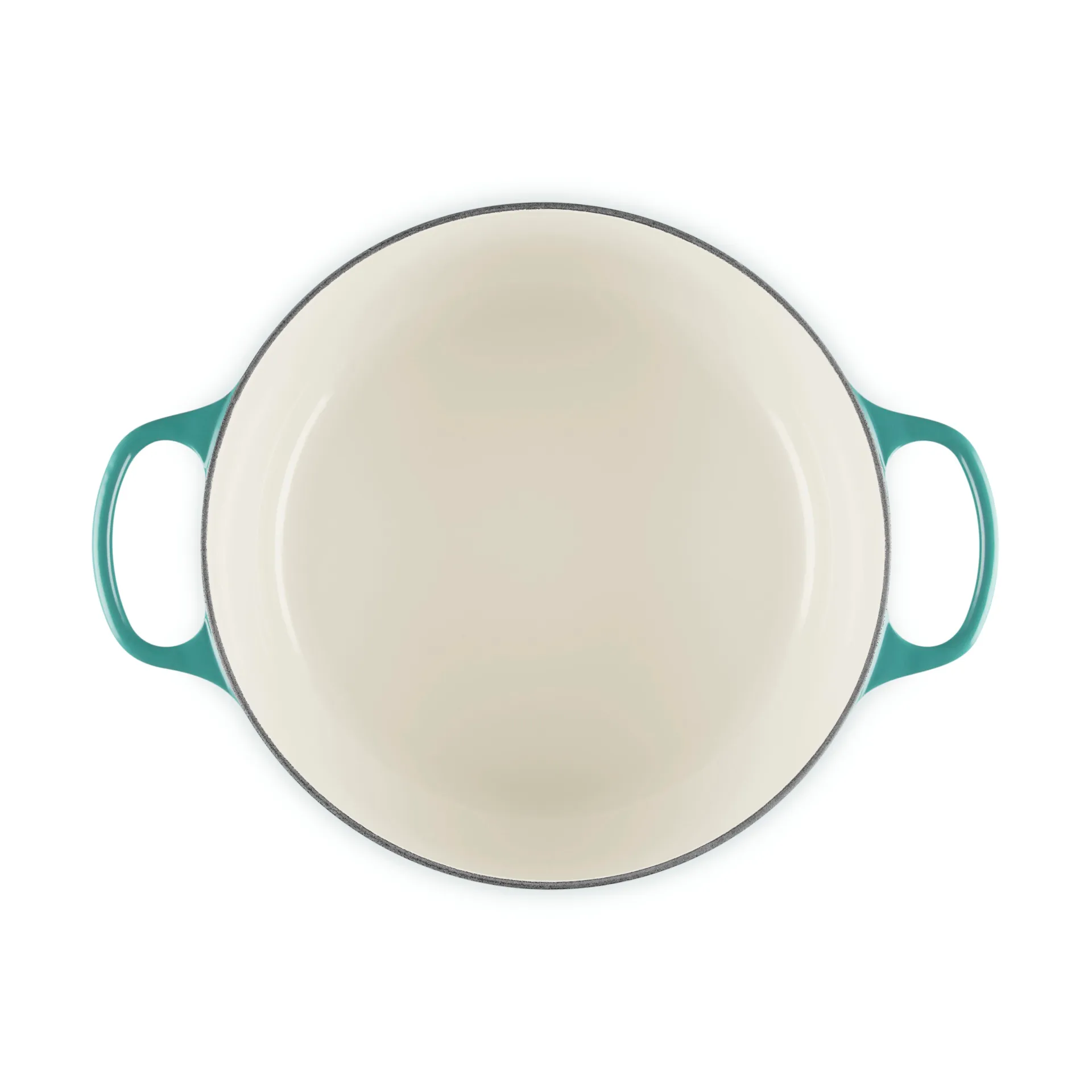 Le Creuset Signature ovaler Topf 6,3 l, Bleu Riviera Le Creuset