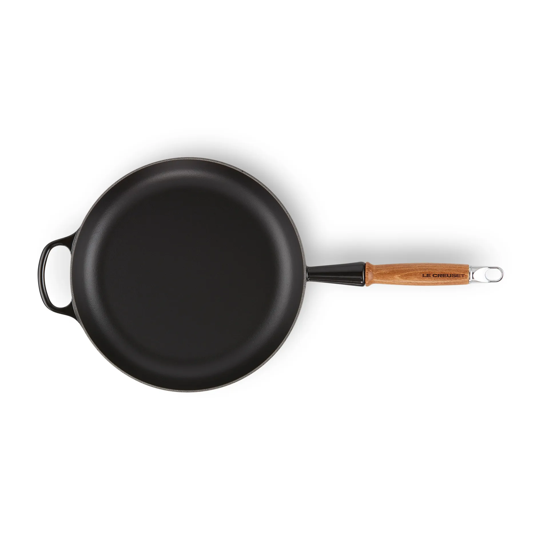 Le Creuset Signature Pfanne Holzgriff 28cm, Black Onyx Le Creuset