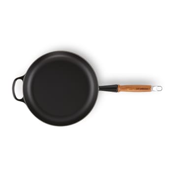 Le Creuset Signature Pfanne Holzgriff 28cm - Black Onyx - Le Creuset