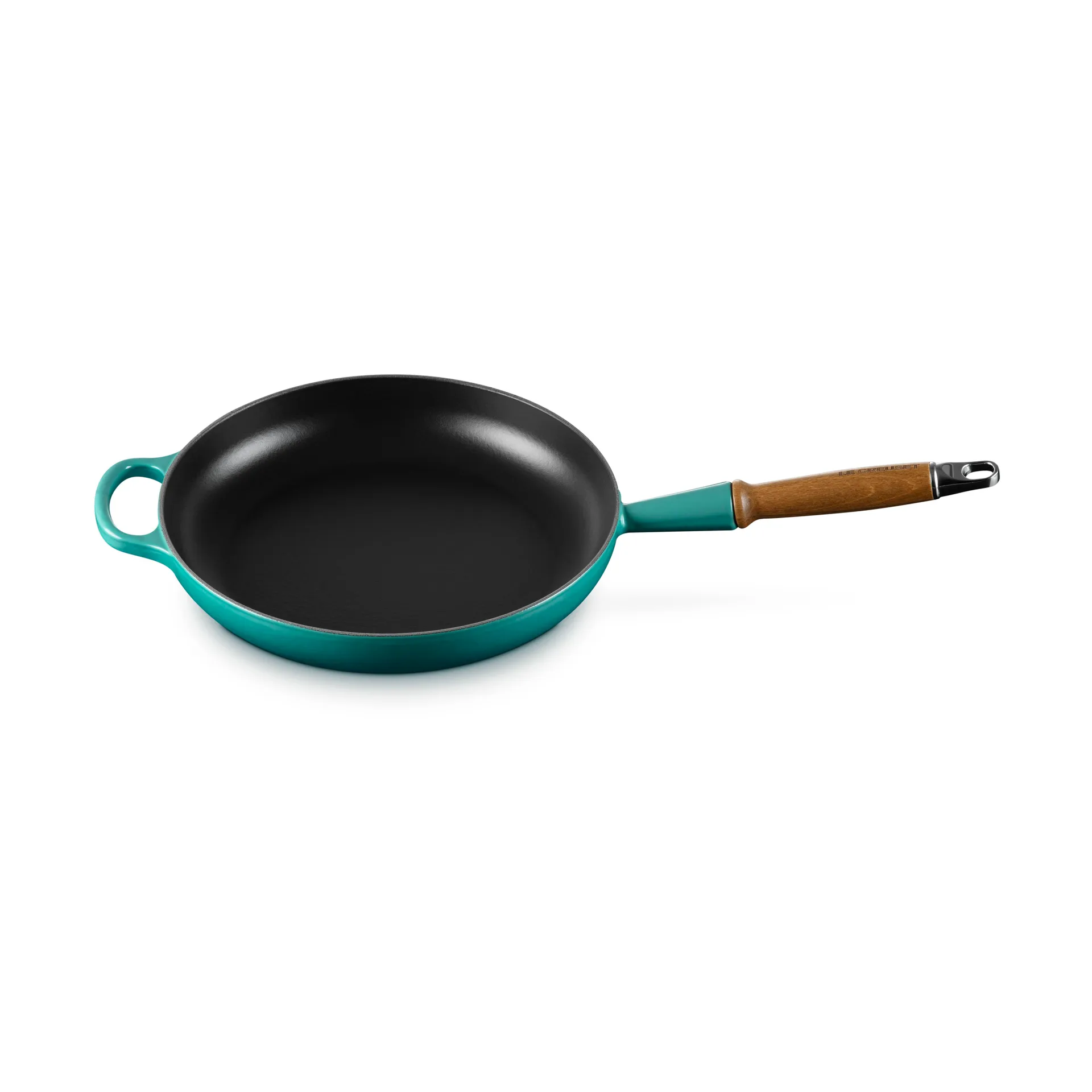Le Creuset Signature Pfanne Holzgriff 28cm, Bleu Riviera Le Creuset