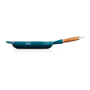 Le Creuset Signature Pfanne Holzgriff 28cm - Deep Teal - Le Creuset