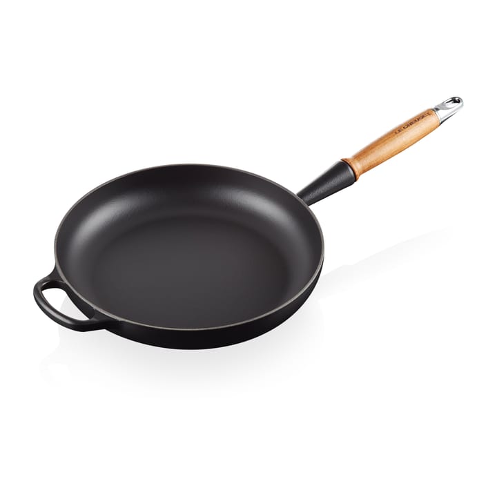 Le Creuset Signature Pfanne Holzgriff 28cm - Matte Black - Le Creuset