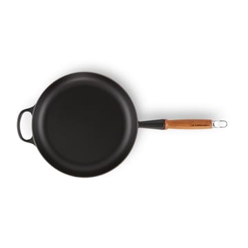 Le Creuset Signature Pfanne Holzgriff 28cm - Matte Black - Le Creuset