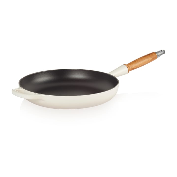 Le Creuset Signature Pfanne Holzgriff 28cm, Meringue Le Creuset