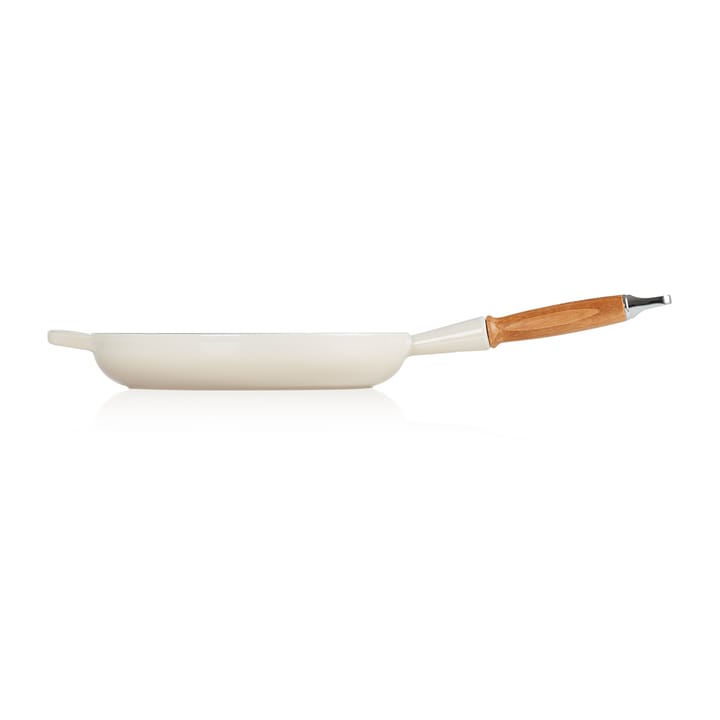 Le Creuset Signature Pfanne Holzgriff 28cm, Meringue Le Creuset