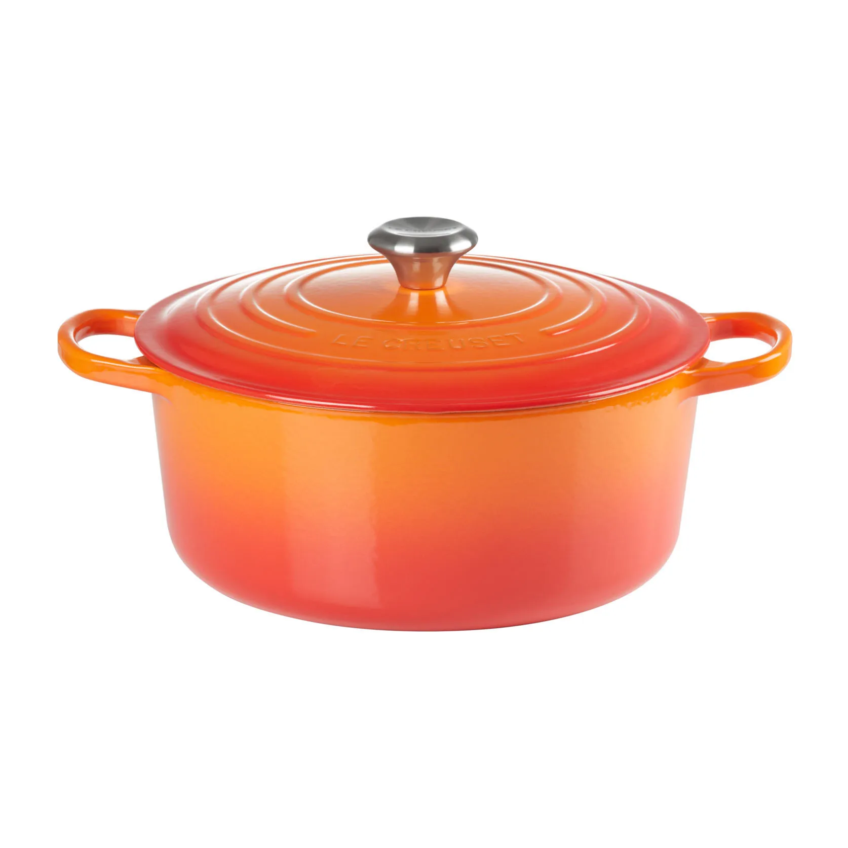 Le Creuset Signature runder Topf 6,7 l, Volcanic Le Creuset