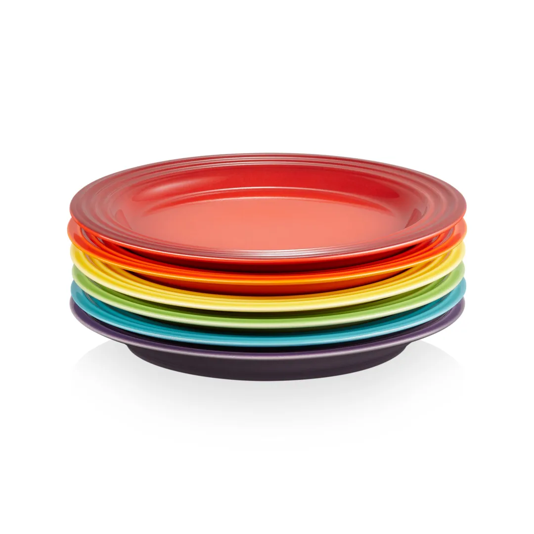 Le Creuset Signature Teller 22cm 6er Pack, Rainbow Le Creuset