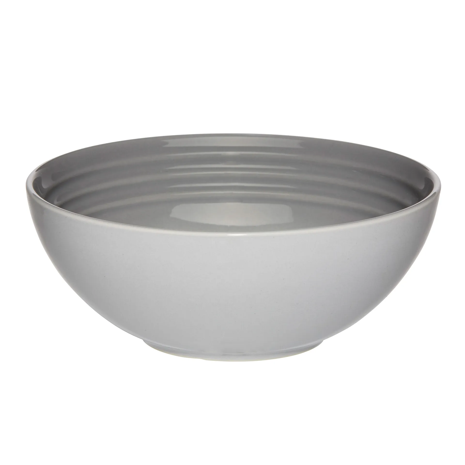Le Creuset Signature tiefer Teller 16cm, Perlgrau Le Creuset
