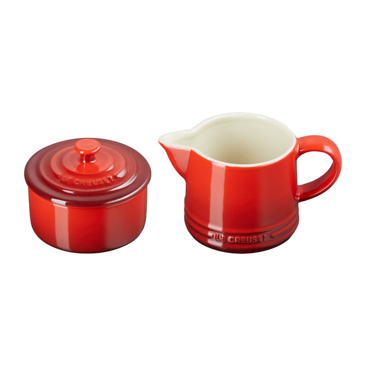 Le Creuset Signature Zucker- & Milchset, Cerise Le Creuset