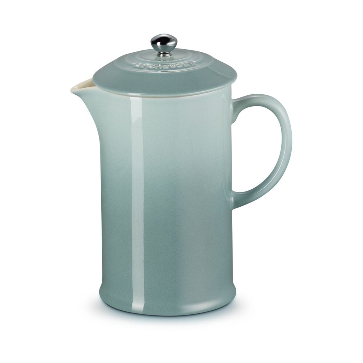 Le Creuset Le Creuset Stempelkanne 1 L Sea Salt