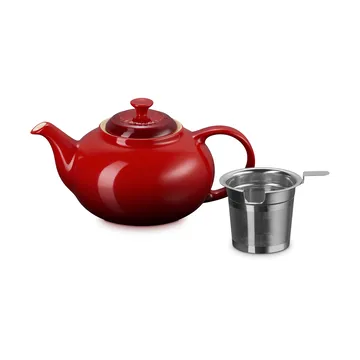 Le Creuset Teekanne - Cerise, mit Sieb, 1,3 L - Le Creuset