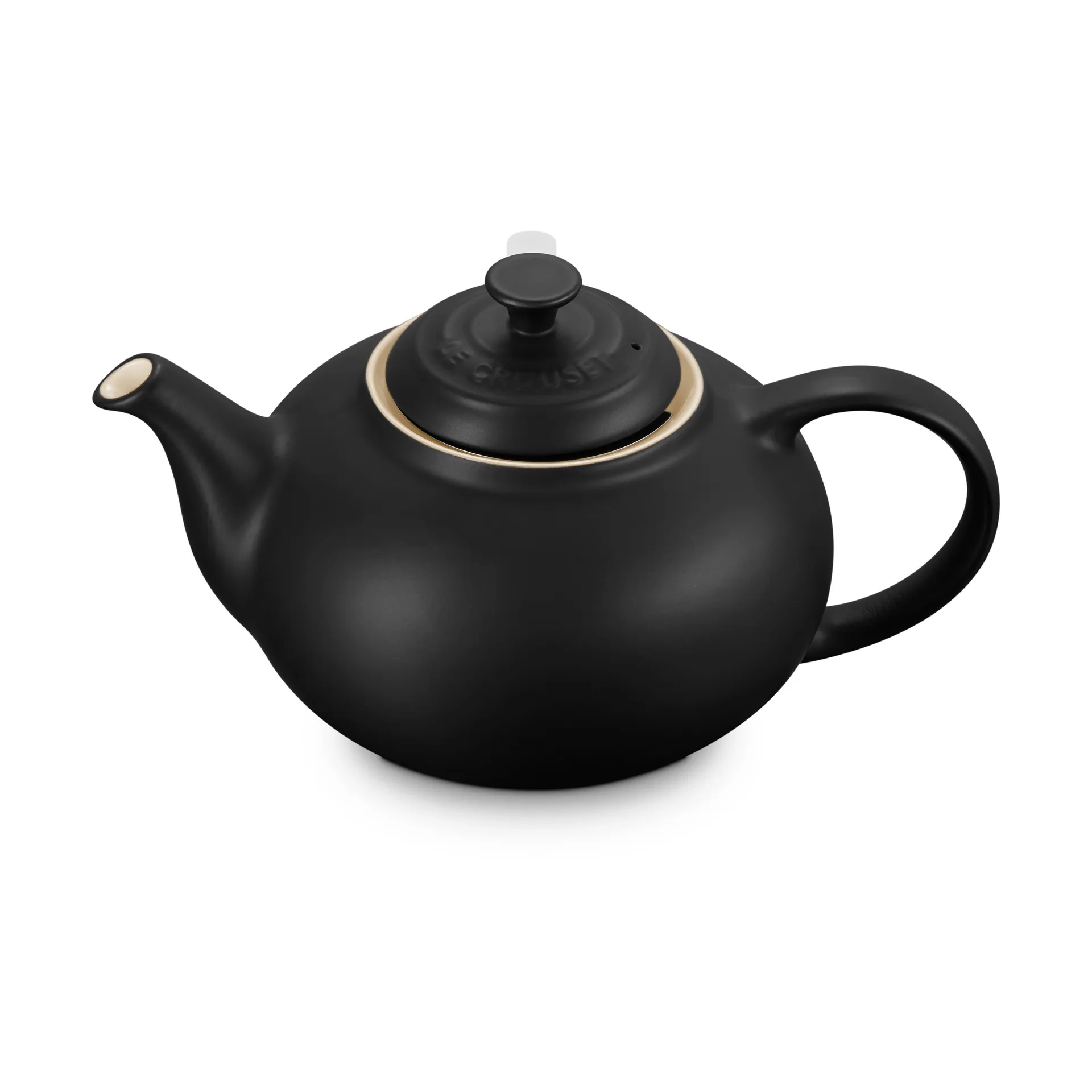 Le Creuset Teekanne, Matte Black, mit Sieb, 1,3 L Le Creuset