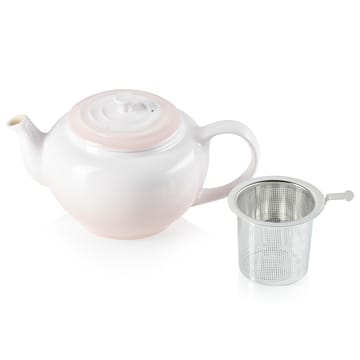 Le Creuset Teekanne mit Metallsieb 1,3 l - Shell Pink - Le Creuset